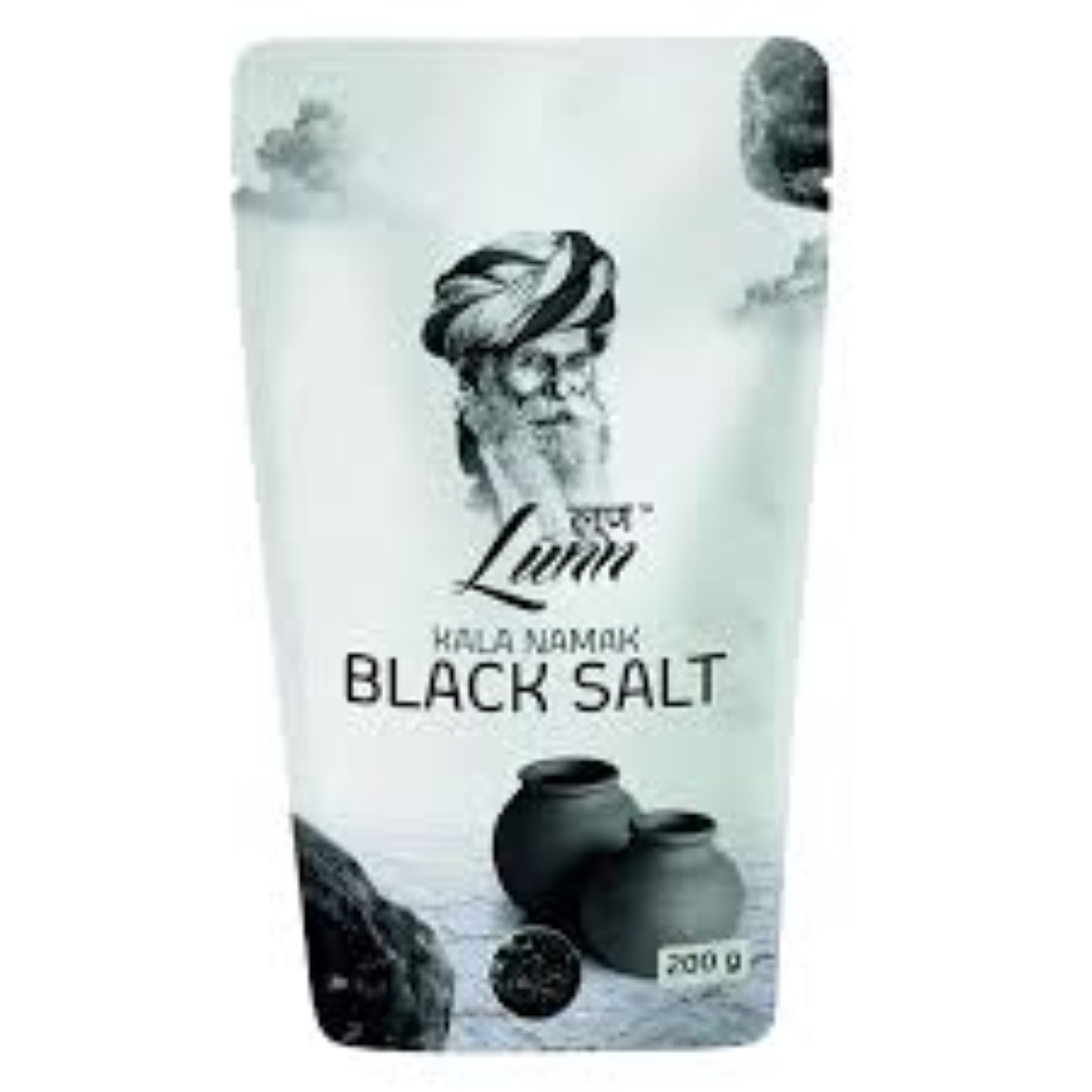 LUNN POUCH ROCK BLACK SALT 200G